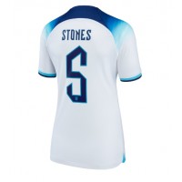 England John Stones #5 Hemmatröja Dam VM 2022 Kortärmad